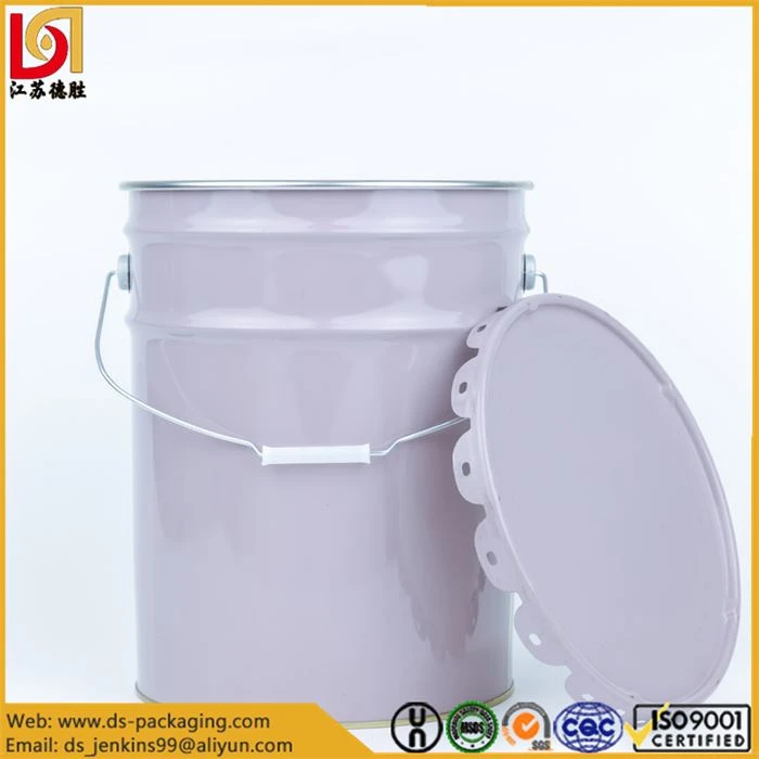 Metal Bucket with Lid